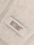 Czapka bonetka 100% wełny merino - Camel Melange / HUTTEliHUT