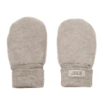 Rękawiczki 100% wełny merino - Camel Melange / HUTTELiHUT