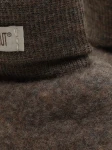 Buciki 100% wełny merino - Brown Melange / HUTTEliHUT