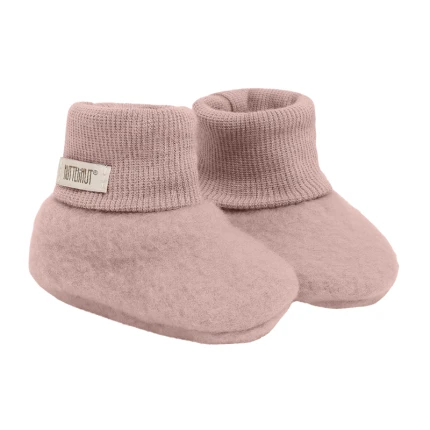 Buciki 100% wełny merino - Mahogany Rose / HUTTEliHUT