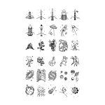 Wkłady uzupełniające REFIL KIDYDRAW-MINI - Galaxy and Dinosaurs / Kidywolf