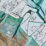 Wkłady uzupełniające REFIL KIDYDRAW-MINI - Animals around the world and Oceans & Pirates / Kidywolf