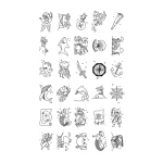 Wkłady uzupełniające REFIL KIDYDRAW-MINI - Animals around the world and Oceans & Pirates / Kidywolf