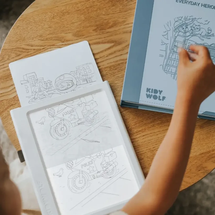 Wkłady uzupełniające REFIL KIDYDRAW-PAD 6+ - Everyday heroes / Kidywolf