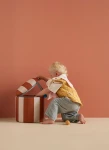 Pufa ze schowkiem CIRCUS - brązowa / Kid's Concept