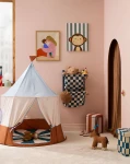 Pufa ze schowkiem CIRCUS - brązowa / Kid's Concept