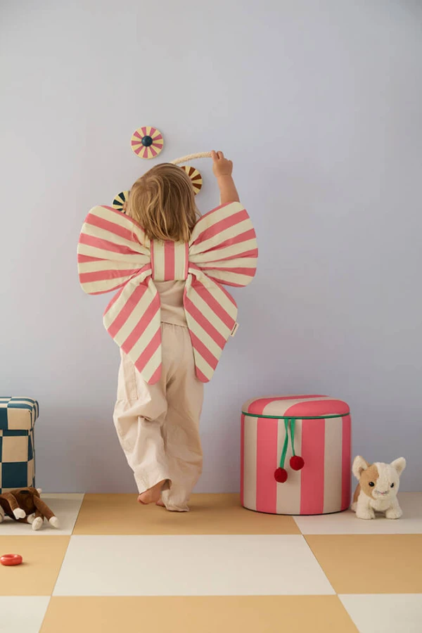 Pufa ze schowkiem CIRCUS - różowa / Kid's Concept