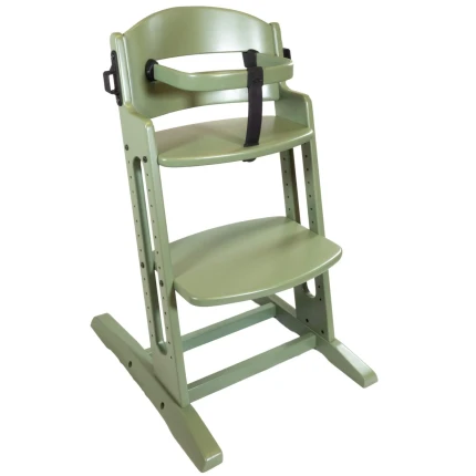 Krzesełko do karmienia DANCHAIR - soft green / BabyDan
