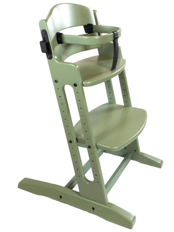 Krzesełko do karmienia DANCHAIR - soft green / BabyDan