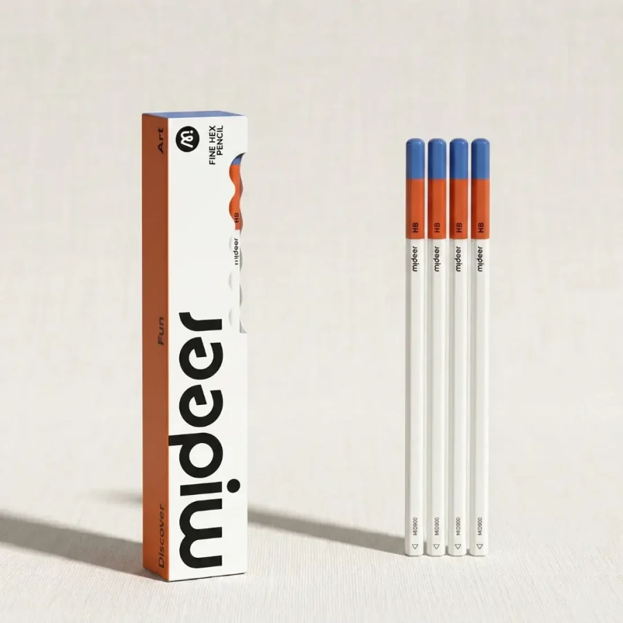 Zestaw ołówków - HB (12 szt.) / Mideer