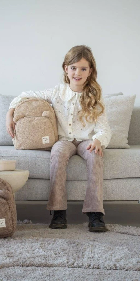 Plecak dla dzieci Beary Excited Beige / KIDZROOM