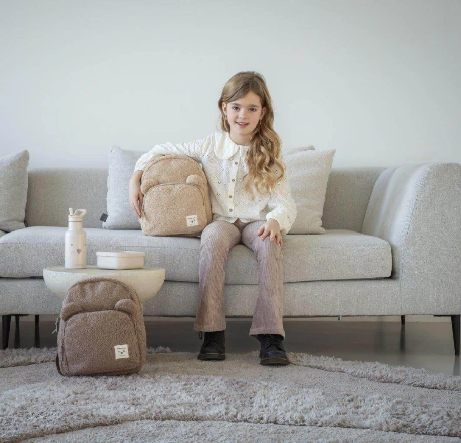Plecak dla dzieci Beary Excited Brown / KIDZROOM