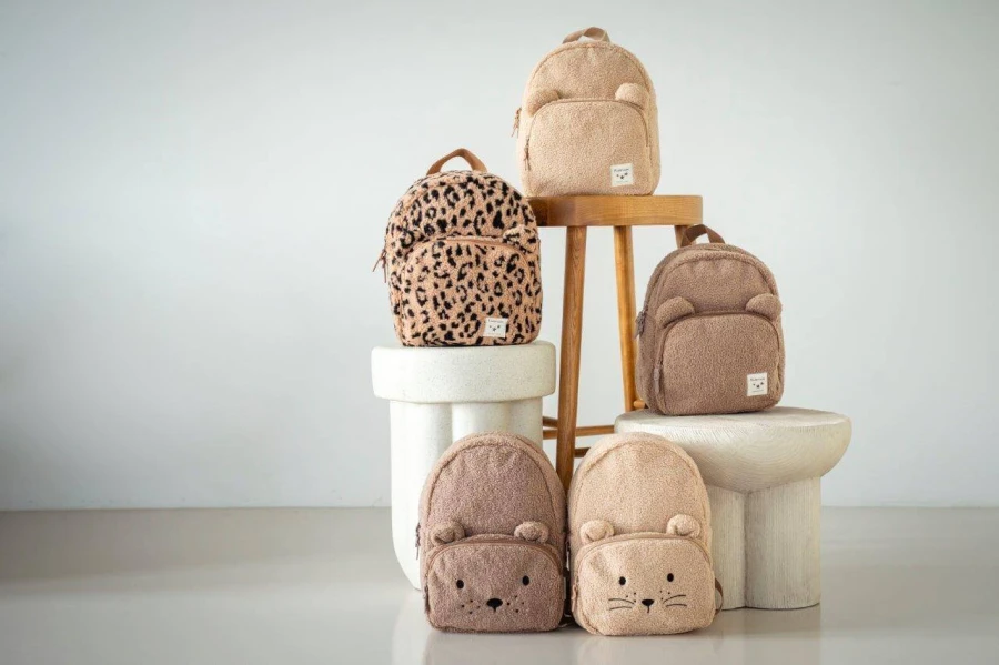 Plecak dla dzieci Beary Excited Brown / KIDZROOM