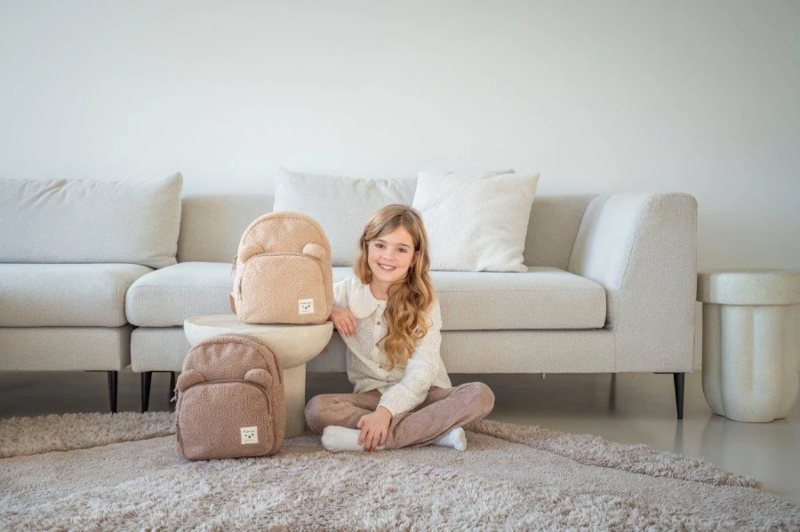 Plecak dla dzieci Beary Excited Brown / KIDZROOM