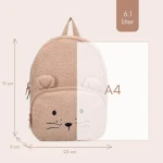 Plecak dla dzieci Comfort Friends Mouse beige / KIDZROOM