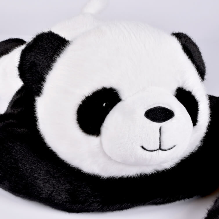Pluszowa obciążeniowa panda Podcoll Histoire d'Ours - czarno-biały / Histoire d'Ours