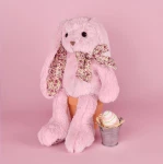 Pluszowy królik Histoire d'Ours, 40 cm - różowy / Histoire d’Ours