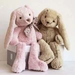Pluszowy królik Histoire d'Ours, 40 cm - różowy / Histoire d’Ours