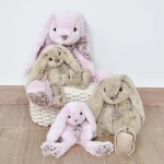 Pluszowy królik Histoire d'Ours, 40 cm - beżowy / Histoire d’Ours