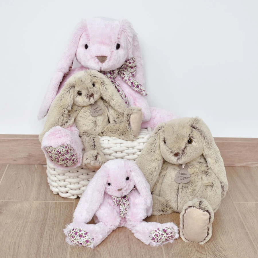 Pluszowy królik Histoire d'Ours, 40 cm - beżowy / Histoire d’Ours