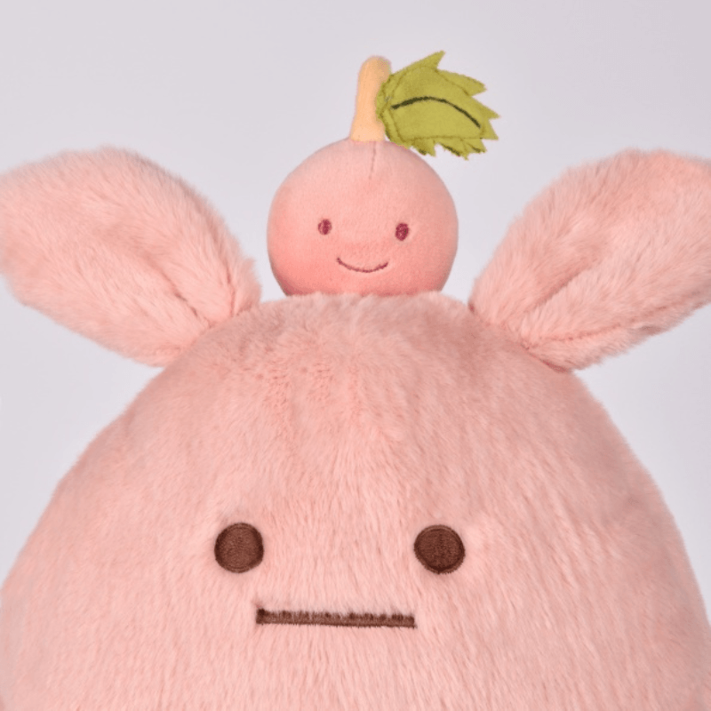 DOUDOU - MIAM! Taylor Peach, różowa brzoskwinia, 60 cm / Doudou et Compagnie