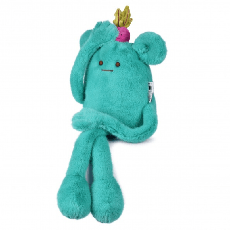 DOUDOU - MIAM! Billie Radish, niebieska rzodkiewka, 60 cm / Doudou et Compagnie