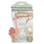 Zestaw kolorowanek Flaming - Safari / Little Dutch