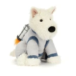 Terrier Kremowy Astronauta 23cm / Jellycat