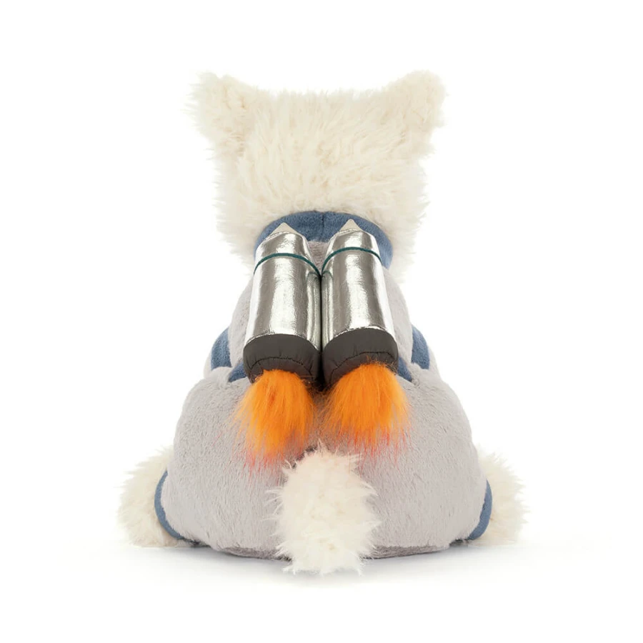 Terrier Kremowy Astronauta 23cm / Jellycat