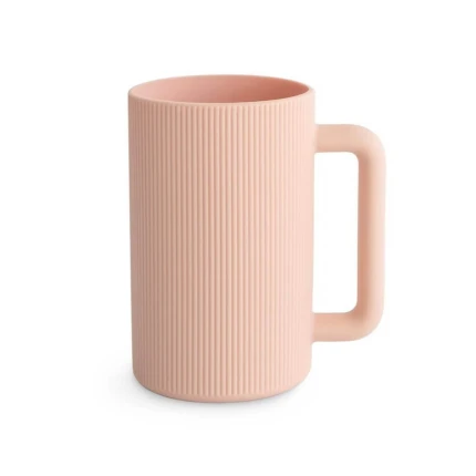 Silikonowy kubek do spłukiwania głowy Blush / Mushie