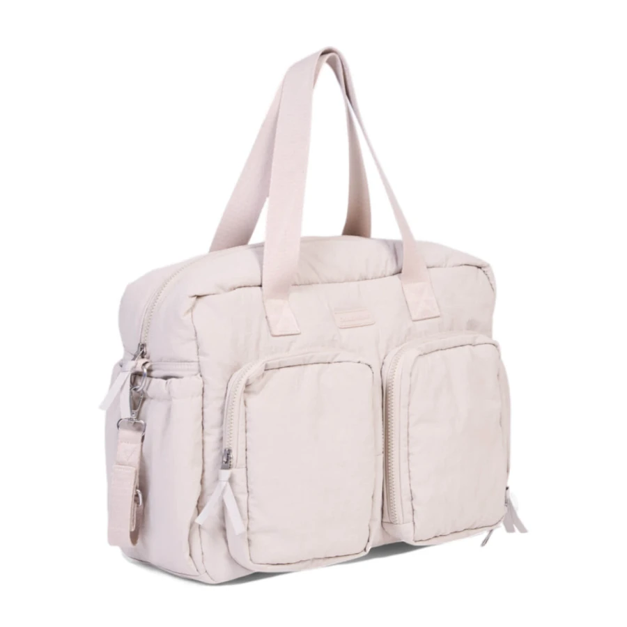 Torba do wózka + mała torebka Mellow Beige / Childhome