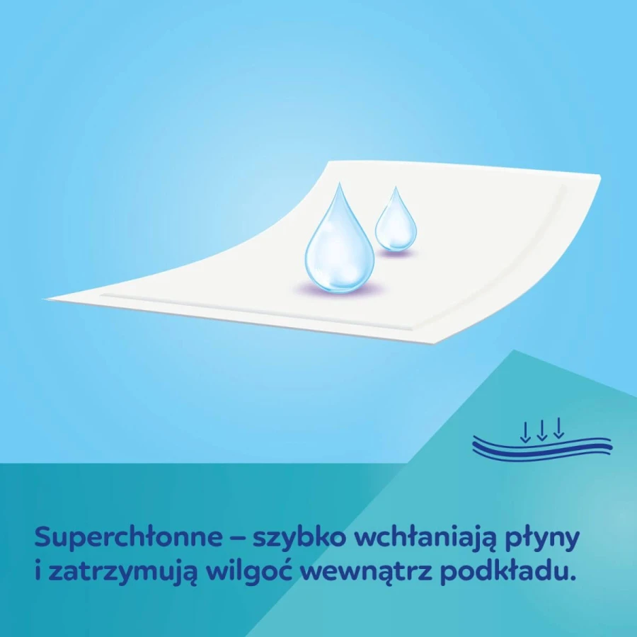 Wielofunkcyjne podkłady higieniczne 60x60cm, 10szt. / Canpol babies