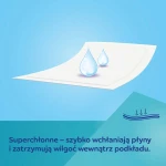 Wielofunkcyjne podkłady higieniczne 90x60cm z paskiem samoprzylepnym, 10szt. / Canpol babies