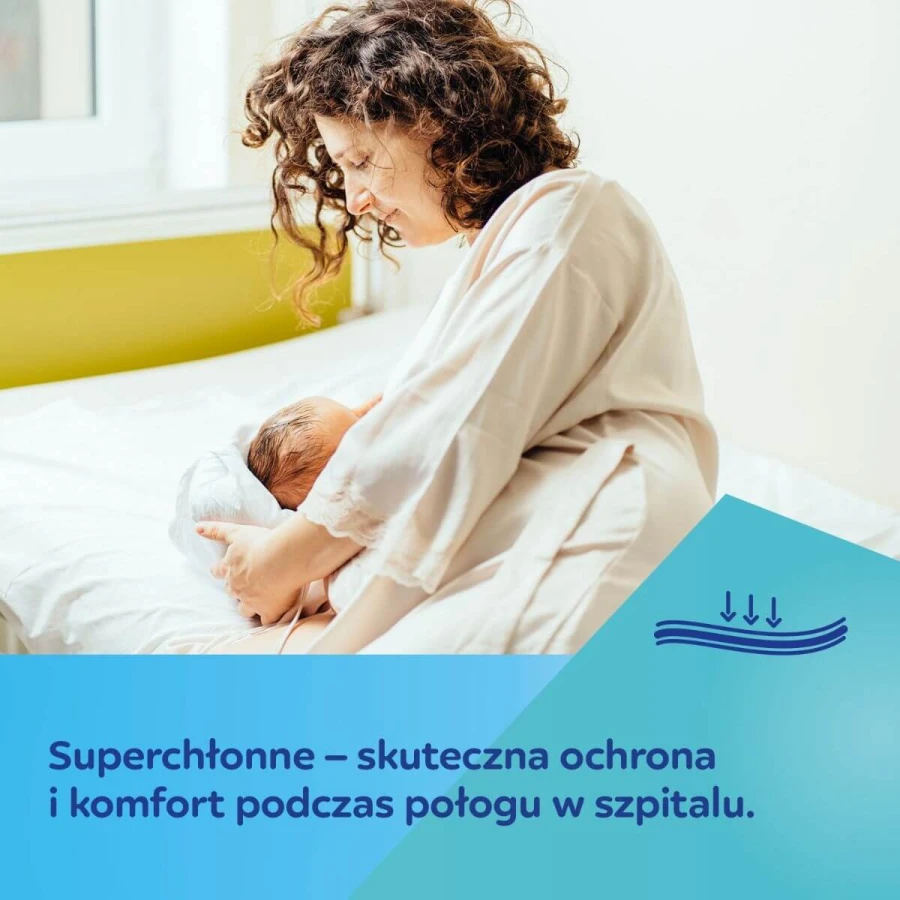 Oddychające podkłady poporodowe na noc 10 szt. / Canpol babies