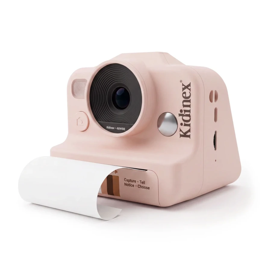 Aparat z drukarką dla dzieci KidSnap™ - Pink / Kidinex