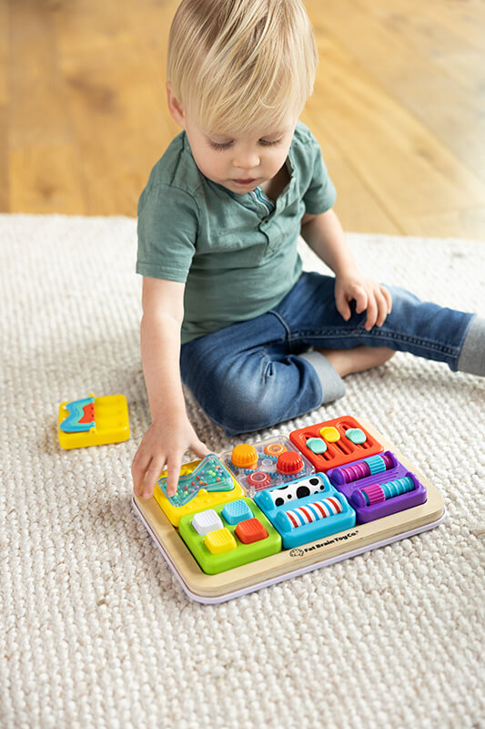 Sensoryczny Kwadrat. PlayTab. Klepsydra / Fat Brain Toys
