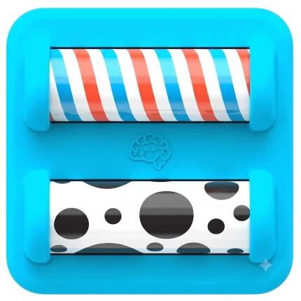 Sensoryczny Kwadrat. PlayTab. Wałeczki / Fat Brain Toys