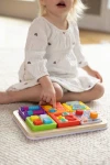 Sensoryczny Kwadrat. PlayTab. Suwaki / Fat Brain Toys
