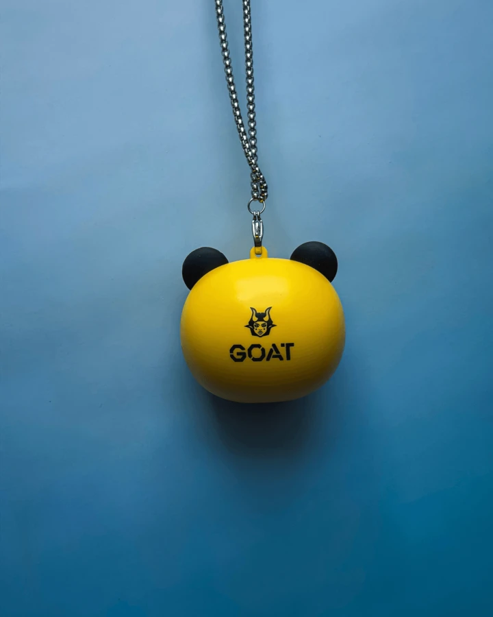 GOAT Earbuds Paintcrush słuchawki bezprzewodowe z etui i wisiorkiem / Kiddoboo