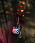 GOAT Earbuds Graffiti słuchawki bezprzewodowe z etui i wisiorkiem / Kiddoboo