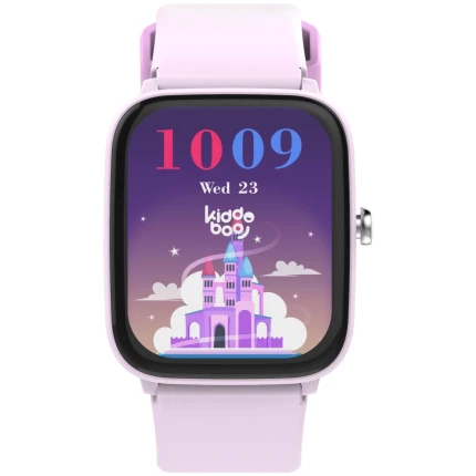 Smartwatch 2.0 krokomierz, gry, tarcze, pulsometr - Lilac, 6+ / Kiddoboo