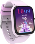 Smartwatch 2.0 krokomierz, gry, tarcze, pulsometr - Lilac, 6+ / Kiddoboo