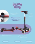 Hulajnoga Elektryczna Trecyclo 3-kołowa dla dzieci 3+ Black / Kiddoboo