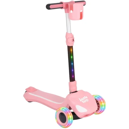 Hulajnoga Elektryczna Trecyclo 3-kołowa dla dzieci 3+ Pink / Kiddoboo