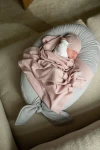 USZKODZONE OPAKOWANIE: Poduszka ciążowa uniwersalna NEST - jasny szary / Puuki