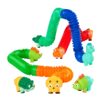 Akordeonowe rurki sensoryczne Li’l Dino Buddies - DINOZAURY / Battat