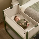 Wielofunkcyjne łóżeczko dostawne SnuzPod5 - Olive / Snuz