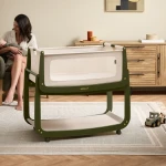 Wielofunkcyjne łóżeczko dostawne SnuzPod5 - Olive / Snuz