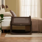 Wielofunkcyjne łóżeczko dostawne SnuzPod5 - Chocolate / Snuz
