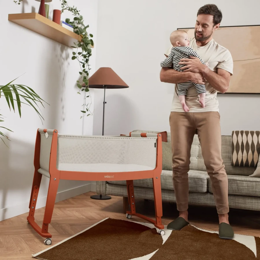 Łóżeczko dziecięce dostawne SnuzPod Studio - Florence / Snuz